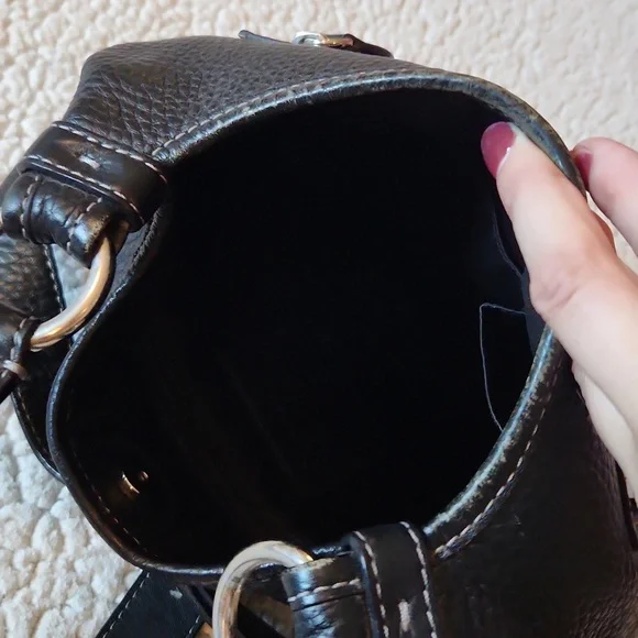 Vintage Y2K Coach Penelope Hippie Pebbled Leather Crossbody Bag - Picture 10 of 12